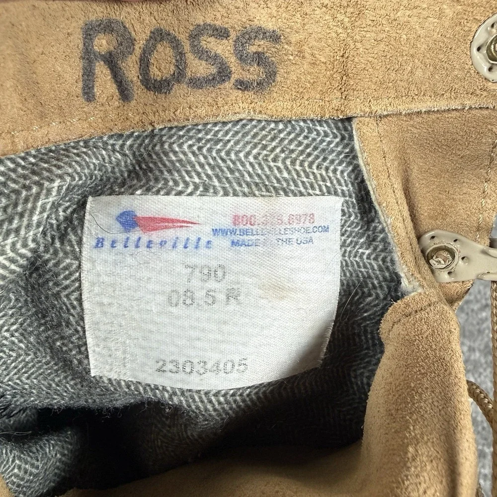 Belleville Boots Waterproof Combat Flight Gore-Tex‎ Vibram Military Men's 8.5R
